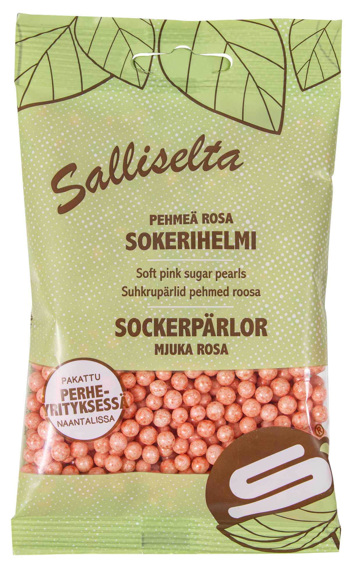 Pehmeä rosa helmi 80g