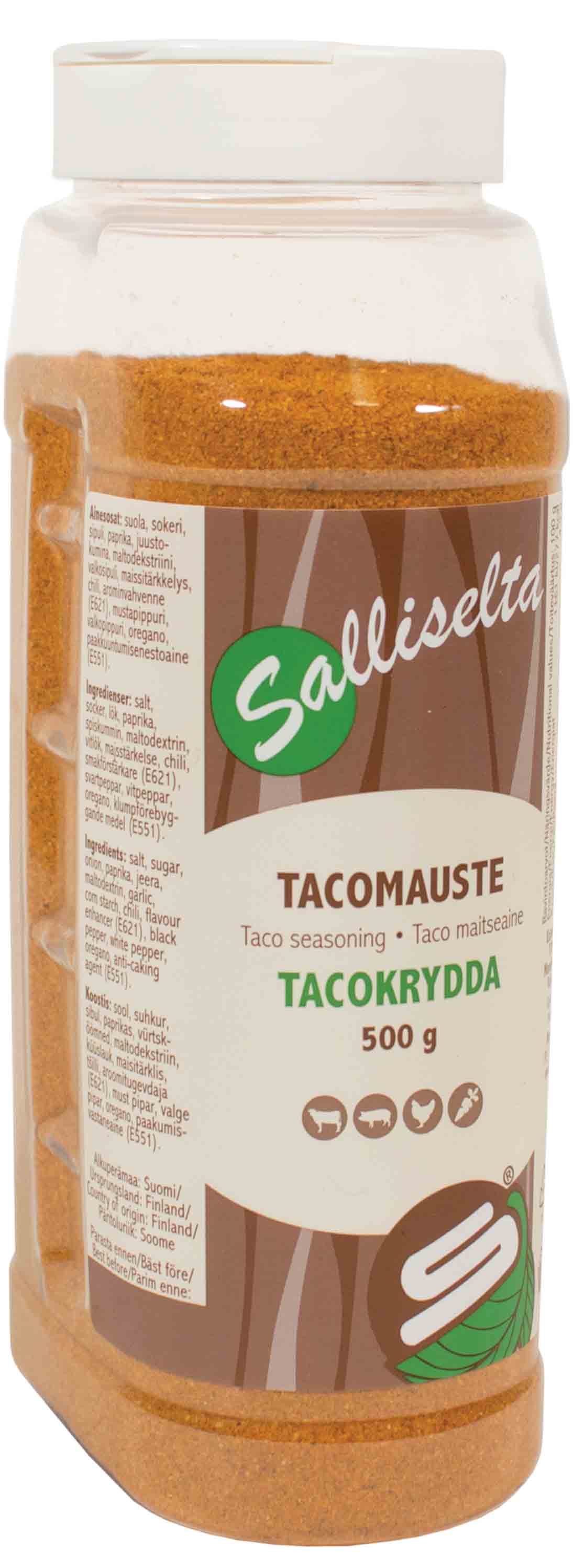 Tacokrydda 500g